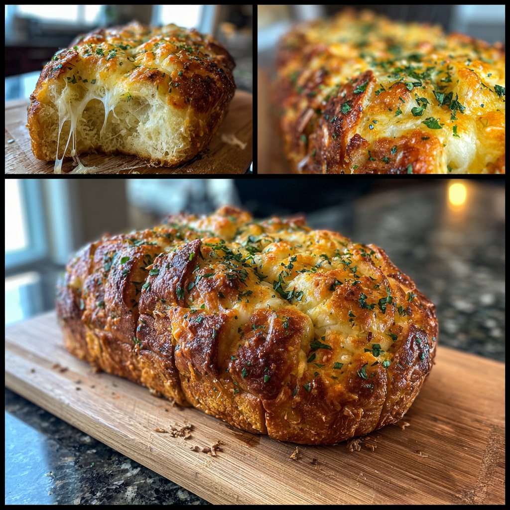 Cheesy Ranch Pull-Apart Bread
