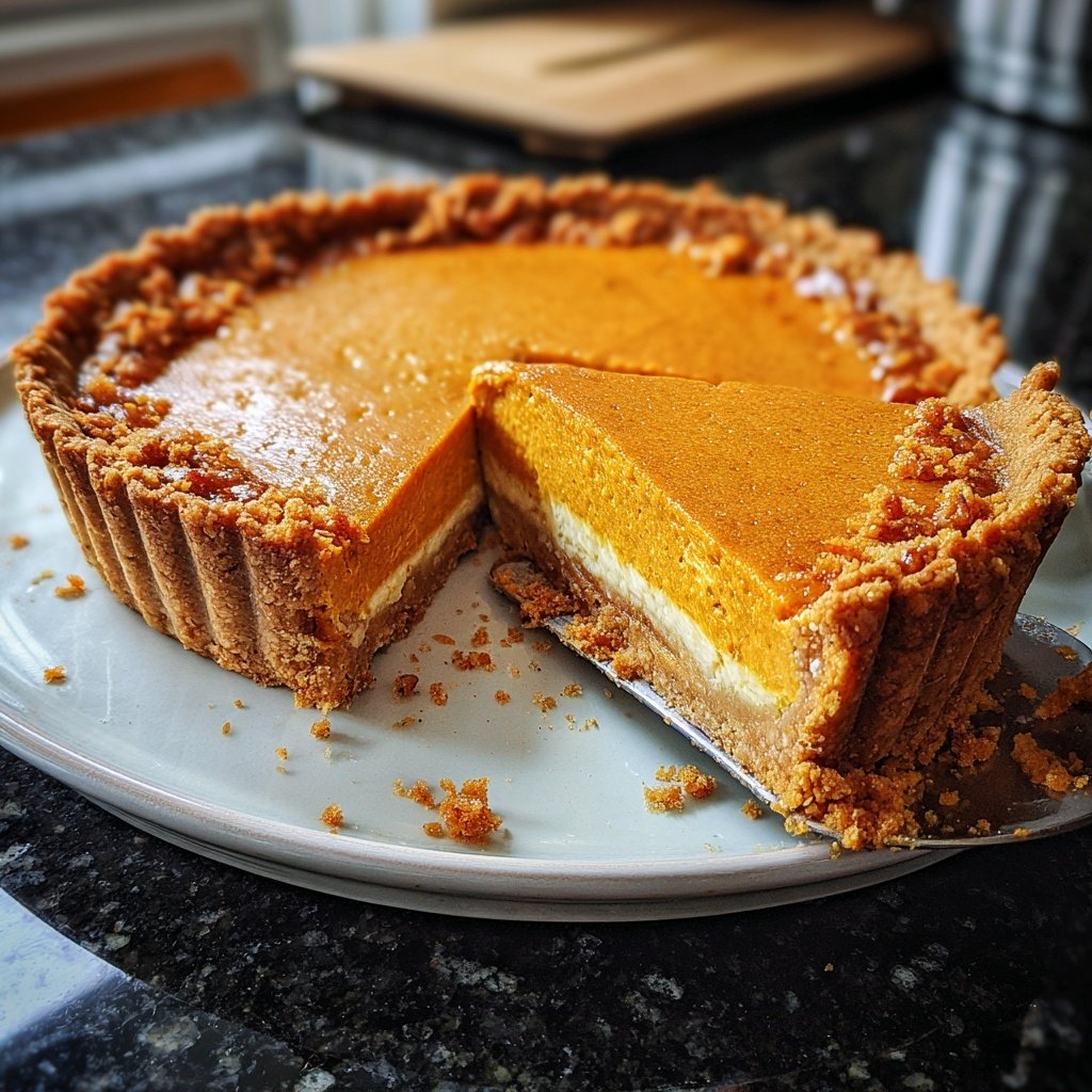 Festive Spiced Pumpkin Pie
