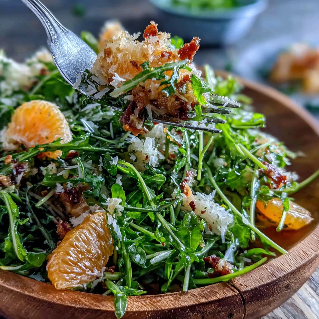 Wild Dandelion Salad with Citrus