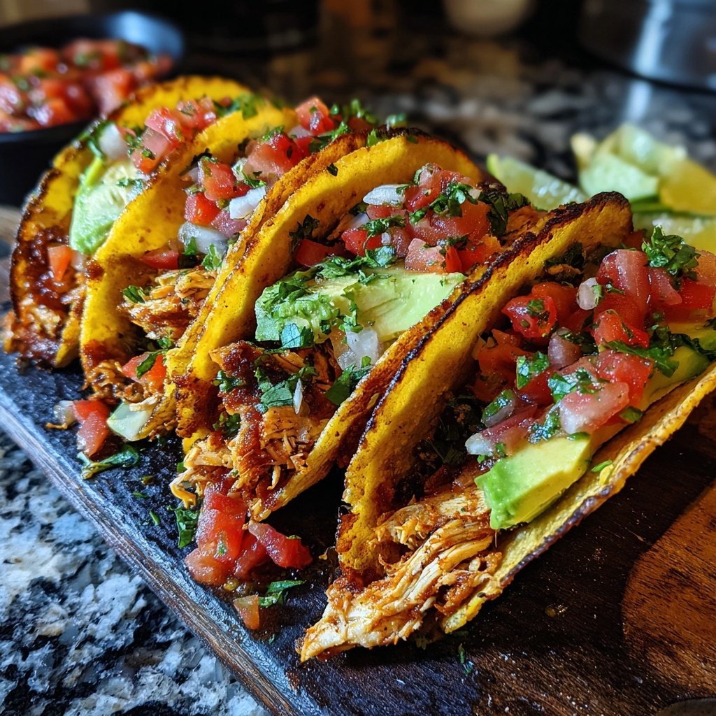 Global Mexican Chicken Tacos