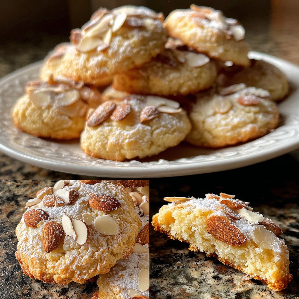 Delicate Almond Spring Cookies